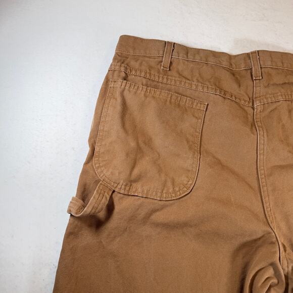 Dickies Canvas Carpenter Shorts Mens 42W Relaxed Fit Tough As Nails 100% Cotton - Picture 10 of 12